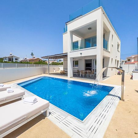 Geo Panoramic Villa +Pool +Game Room +Gym Protaras Exterior foto