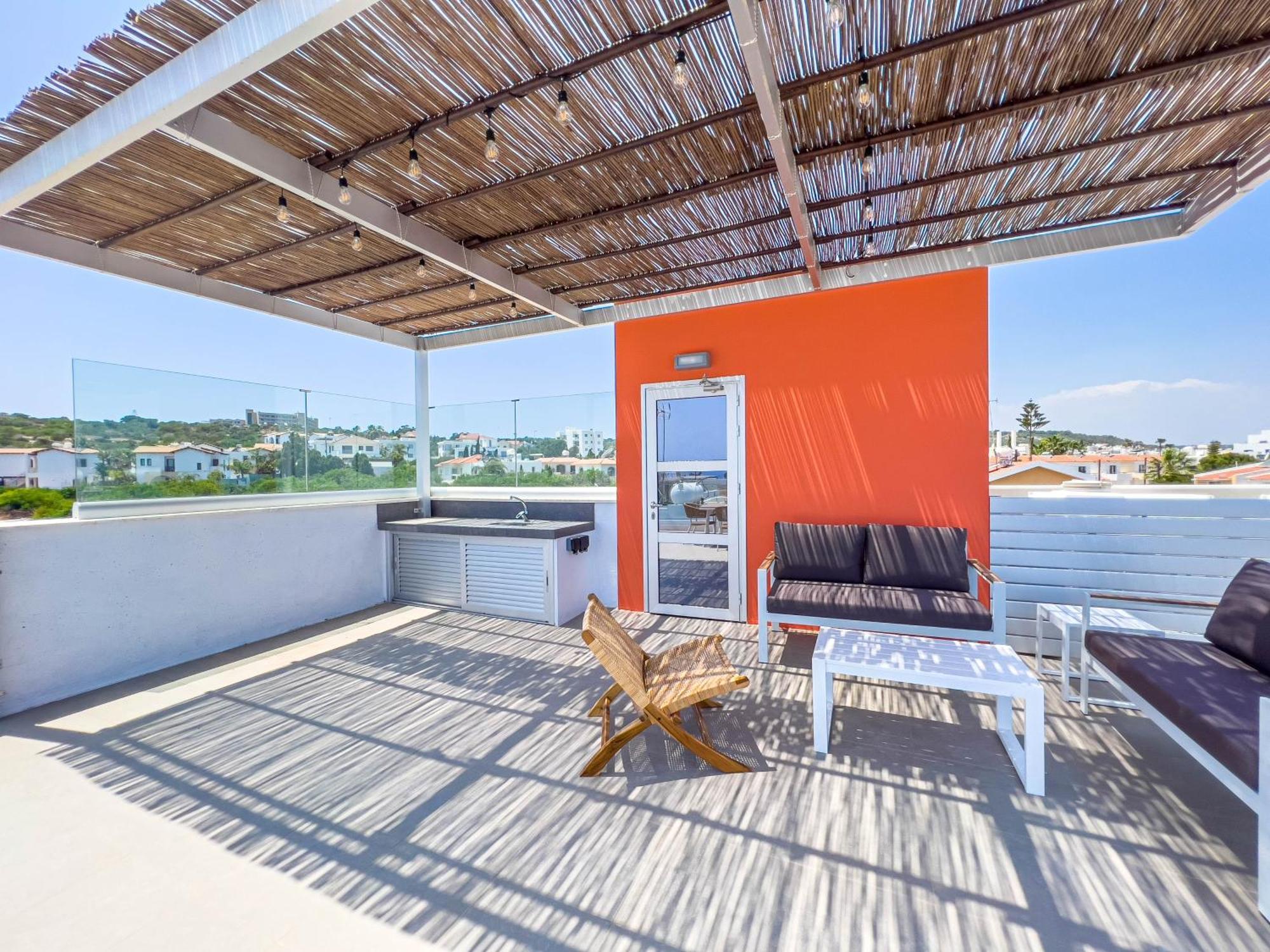 Geo Panoramic Villa +Pool +Game Room +Gym Protaras Exterior foto